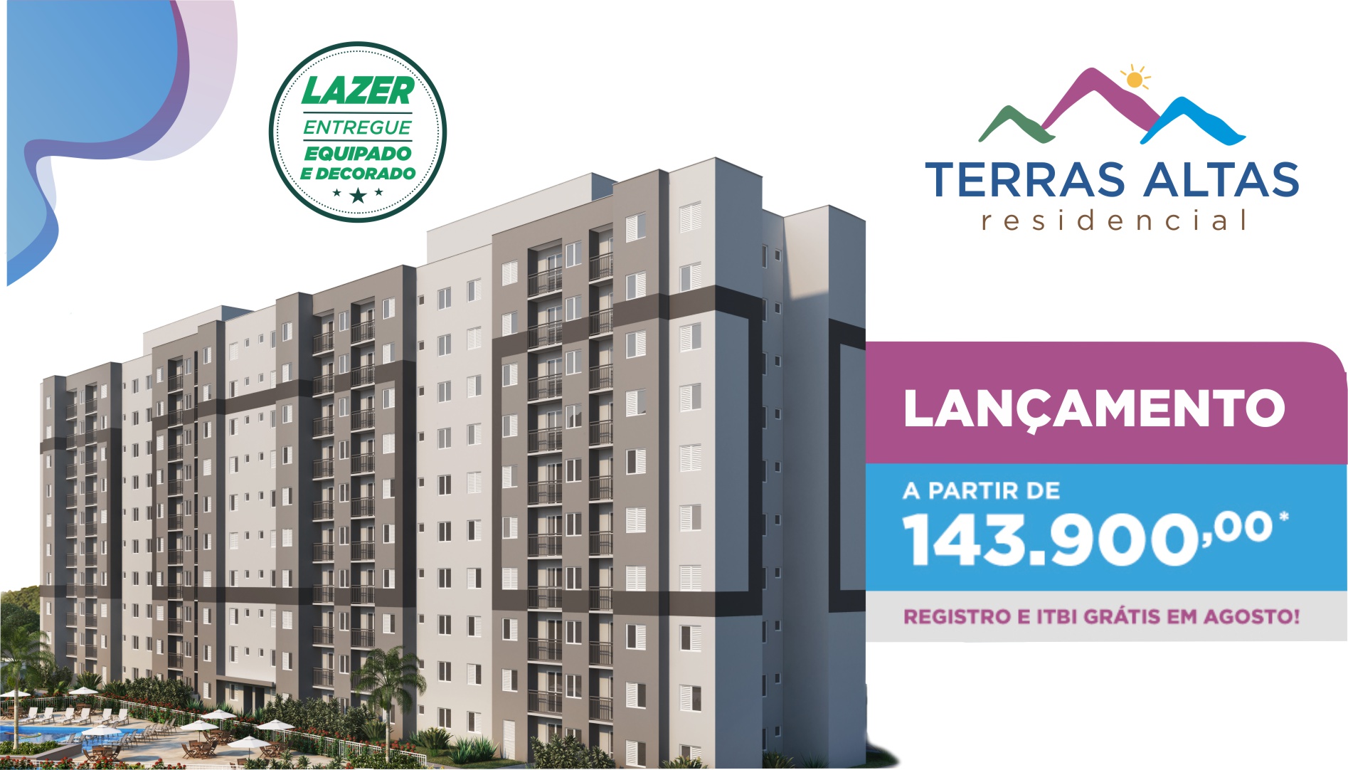 Lançamento em Piracicaba: Residencial Terras Altas