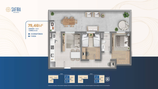 Planta 6 do empreendimento