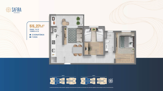 Planta 9 do empreendimento