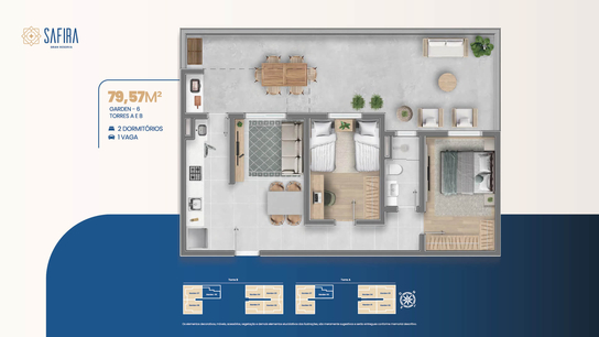 Planta 5 do empreendimento