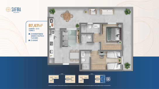 Planta 8 do empreendimento