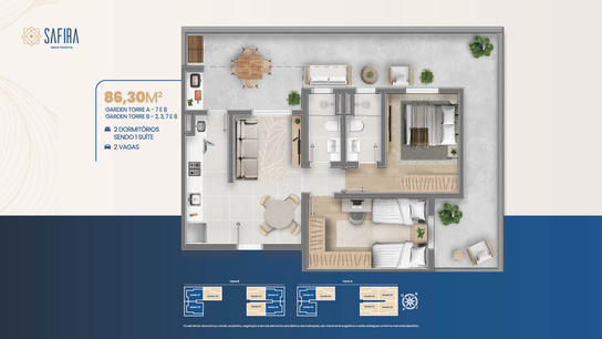 Planta 7 do empreendimento