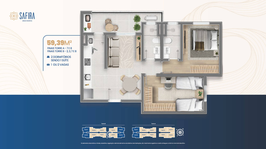 Planta 3 do empreendimento