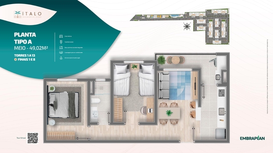 Planta 11 do empreendimento