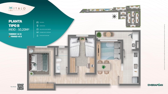 Planta 2 do empreendimento