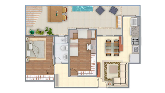 Planta 2 do empreendimento