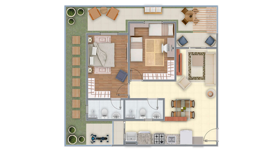 Planta 4 do empreendimento