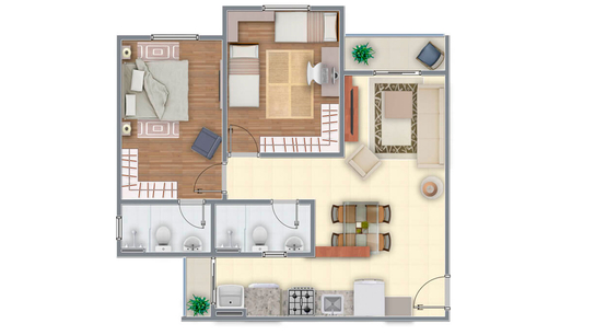 Planta 3 do empreendimento