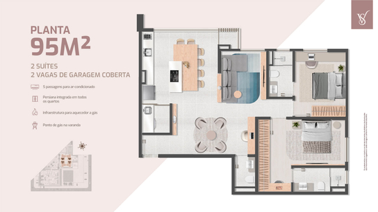Planta 5 do empreendimento