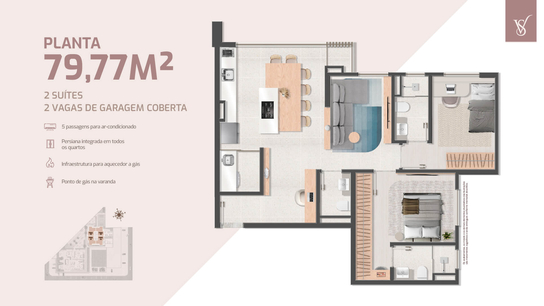 Planta 2 do empreendimento