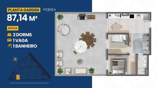 Planta 7 do empreendimento