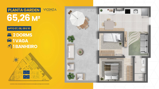 Planta 6 do empreendimento