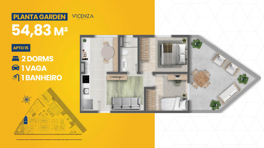 Planta 4 do empreendimento